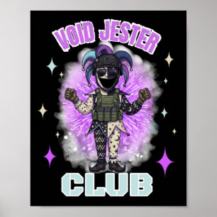 Freund Kommandant Dunkler Narr Void Poster