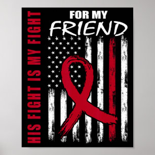 Freund Multiples Myelom-Bewusstsein Amerikanische  Poster