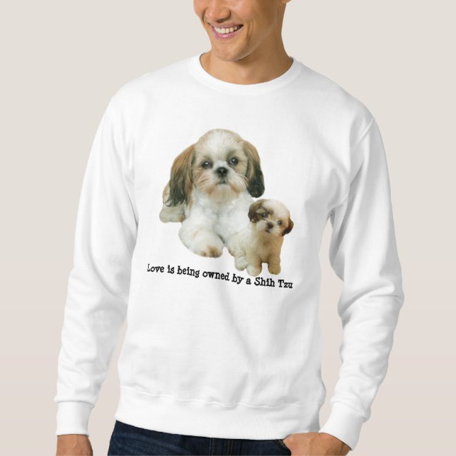 Freund-UnisexSweatshirt Shih Tzu Sweatshirt (Vorderseite)