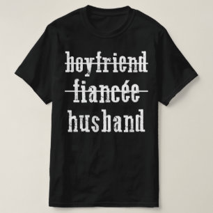 Freund Verlobter Ehemann T-Shirt