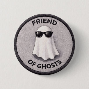 Freund von Geister-Button Button