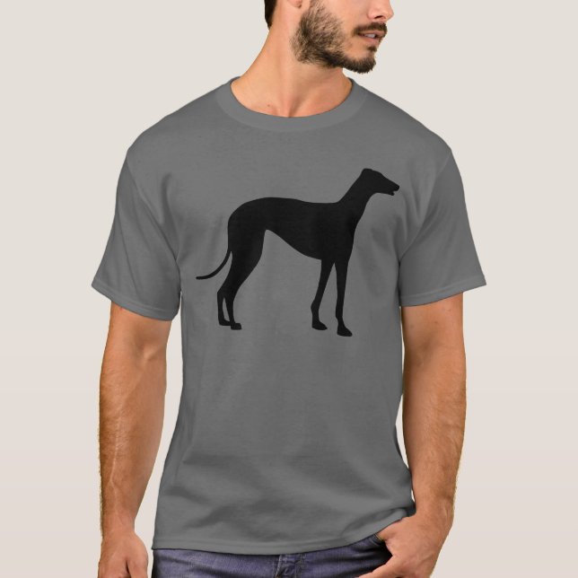 Freund von Greyhound Dog T-Shirt (Vorderseite)