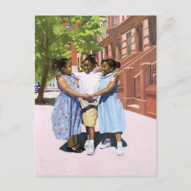 Freunde 2001 postkarte (Vorderseite)