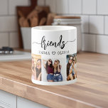 Freunde 3 Foto Freundschaftskollektion Kaffeetasse<br><div class="desc">Feiern Sie Ihre Freundschaft mit der Friends 3 Foto Friendship Collage Coffee Tasse. Diese reizvolle Tasse besticht durch eine wunderschön gestaltete Collage aus drei hochgeschätzten Fotos, die unvergessliche Momente mit Freunden erleben. Es ist aus hochwertigen Materialien gefertigt und eignet sich hervorragend, um Ihre Lieblingsgetränke zu genießen und gleichzeitig an die...</div>