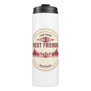 Freunde aus dem Ferienlager sind die besten Freund Thermosbecher
