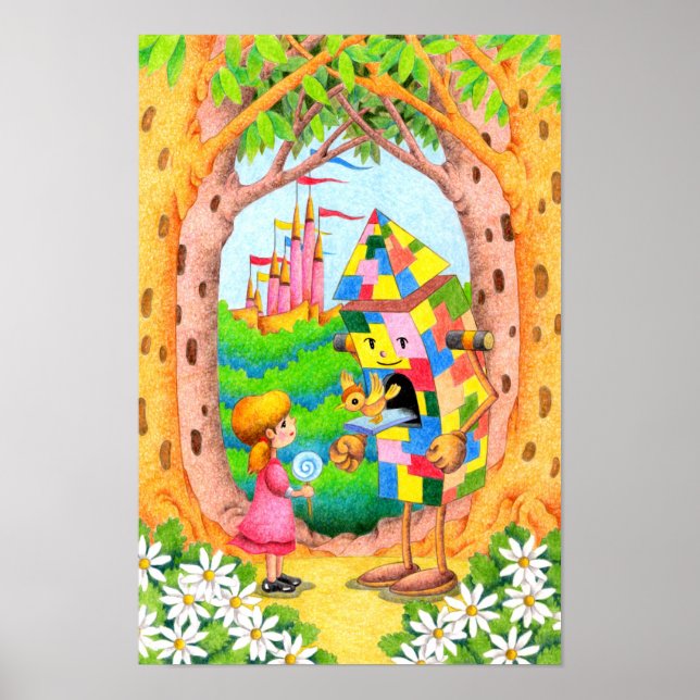 Freunde aus dem Land der Märchen. Poster (Vorne)