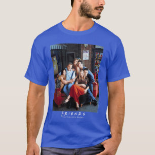 Freunde außerhalb Couch Mädchen T-Shirt