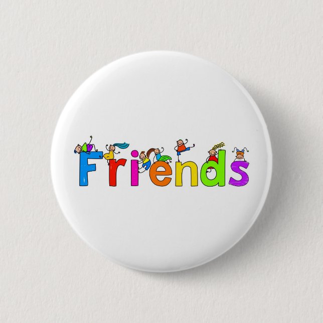 Freunde Button (Vorderseite)