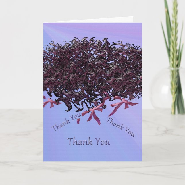 Freunde Dankeschön Karte (Vorderseite)