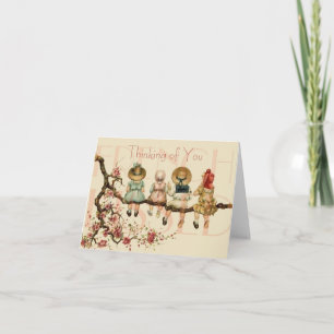 Freunde denken an Ihre Note Card Karte