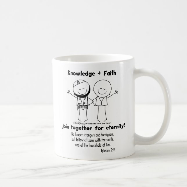 Freunde der Ewigkeit Kaffeetasse (Rechts)
