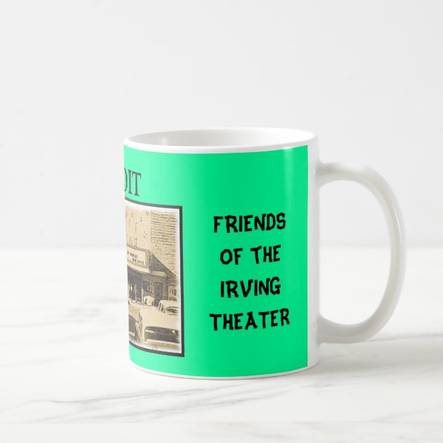 Freunde der Irving-Theater TASSE (Rechts)