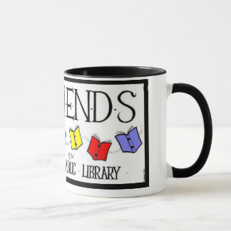 Freunde der Rahway allgemeine Bibliotheks-Tasse Tasse