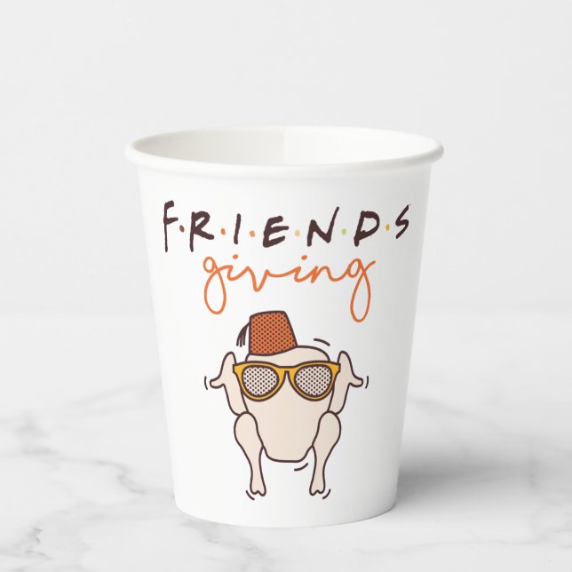 Freunde der T.V. Serie | Freundliches Party Pappbecher (Links)