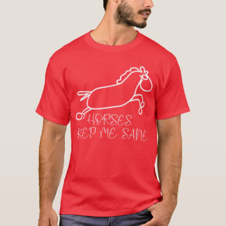 Freunde des Pferderennsports T-Shirt