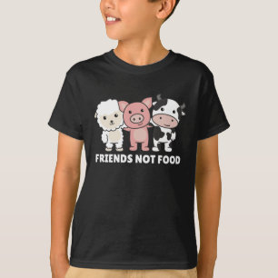 Freunde, die keine Vegane Schafspinnerei essen T-Shirt