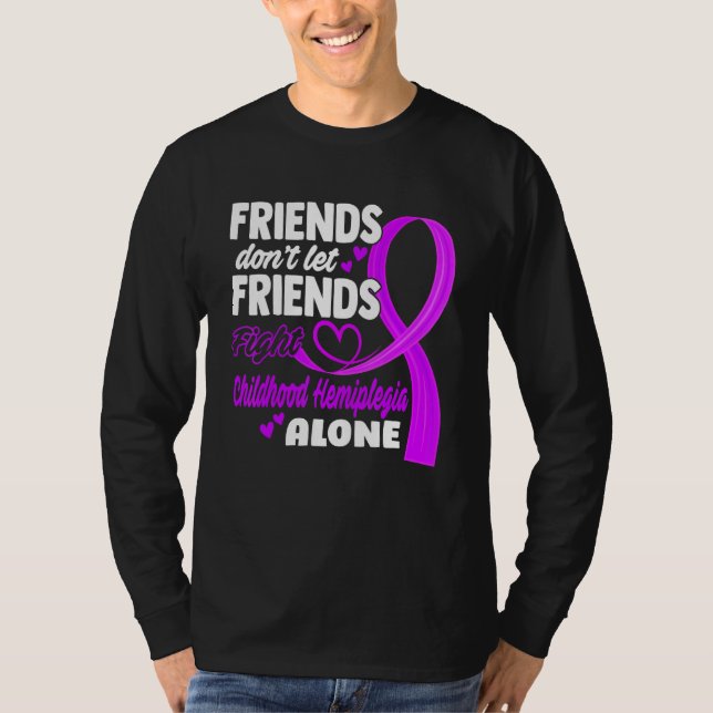 Freunde Dont Lasse Freunde kämpfen Kindheit Hemipl T-Shirt (Vorderseite)