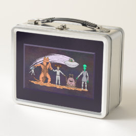 Freunde, egal, welche Unterschiede Metall Lunch Box