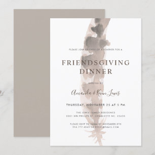 Freunde einer Feder   Friendsgiving-Erntedank Einladung
