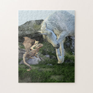 Freunde Einhorn und Baby Drache Fairy Tail