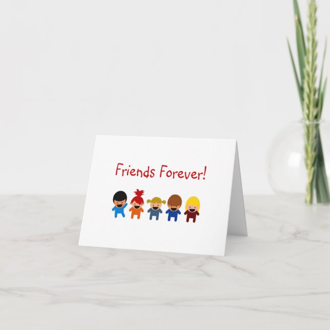 Freunde Forever Card Karte (Vorderseite)