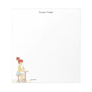 Freunde Forever Soda Girl Notepad Notizblock