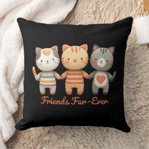 Freunde Fur-Ever Süße Katzen Wurfkissen Kissen