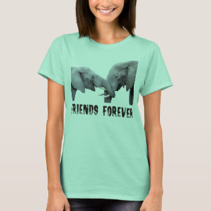 Freunde für immer Elefanten umarmen / umarmen T-Shirt