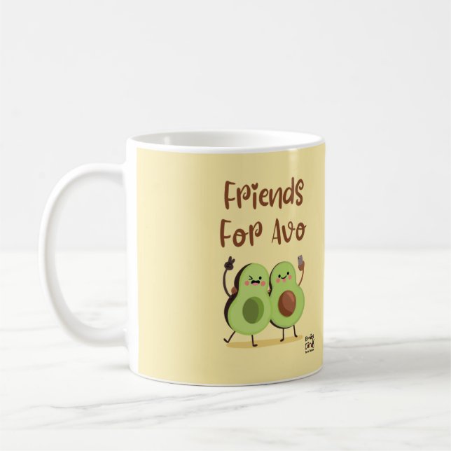 Freunde für immer kaffeetasse (Links)