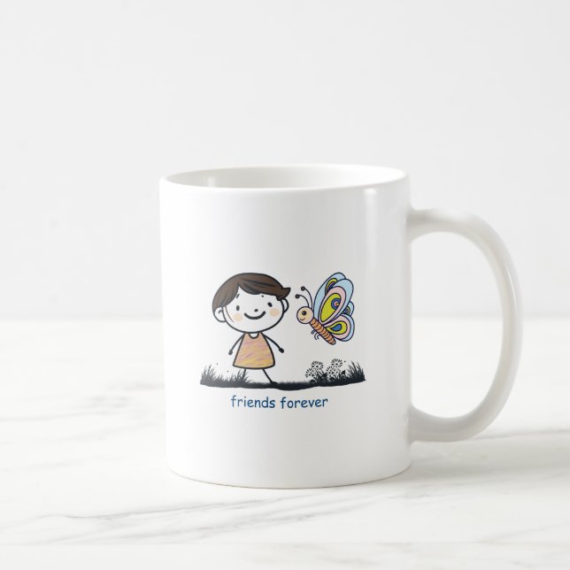 Freunde für immer kaffeetasse (Rechts)