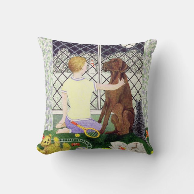 Freunde für immer kissen (Vorderseite)