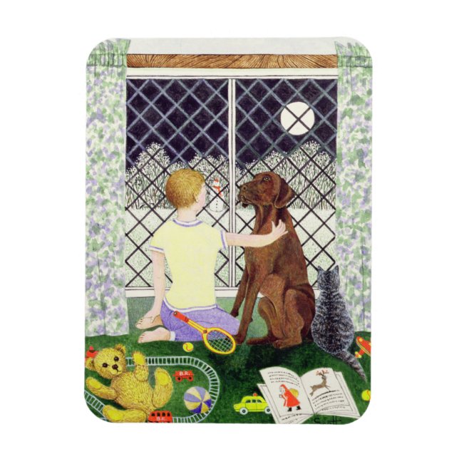 Freunde für immer magnet (Vertikal)