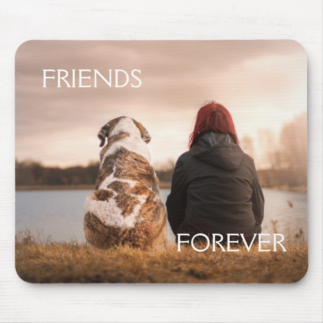 Freunde für immer mousepad (Vorne)