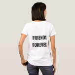 Freunde für immer T-Shirt<br><div class="desc">Es gibt eine nahe Freundschaft zwischen Bienen und Blume. Das Wahrzeichen einer gelben Rose repräsentiert Freundschaft Dieser T - Shirt der ewigen Freundschaft ist ideal für ein Geschenk an Freundschaftstagen oder zu jedem Anlass unter Freunden. Auch für alltägliche Veranstaltungen</div>