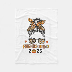 Freunde geben 2025 Erntedankfest Friendsgiving Mes Fleecedecke