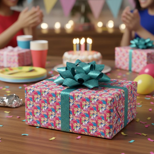 Freunde Geschenkpapier (Von Creator hochgeladen)