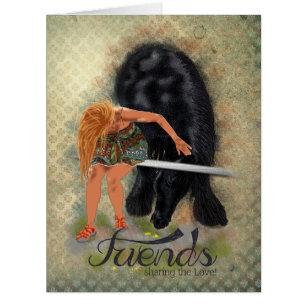 FREUNDE - Grußkarte