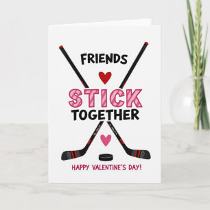 Freunde Halten Zusammen Valentinskarte Karte