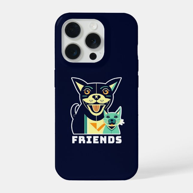Freunde iPhone 15 Pro Hülle (Rückseite)