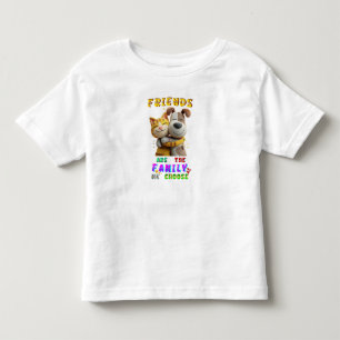Freunde Jersey Sind Die Familie, Die Wir Wählen Kleinkind T-shirt