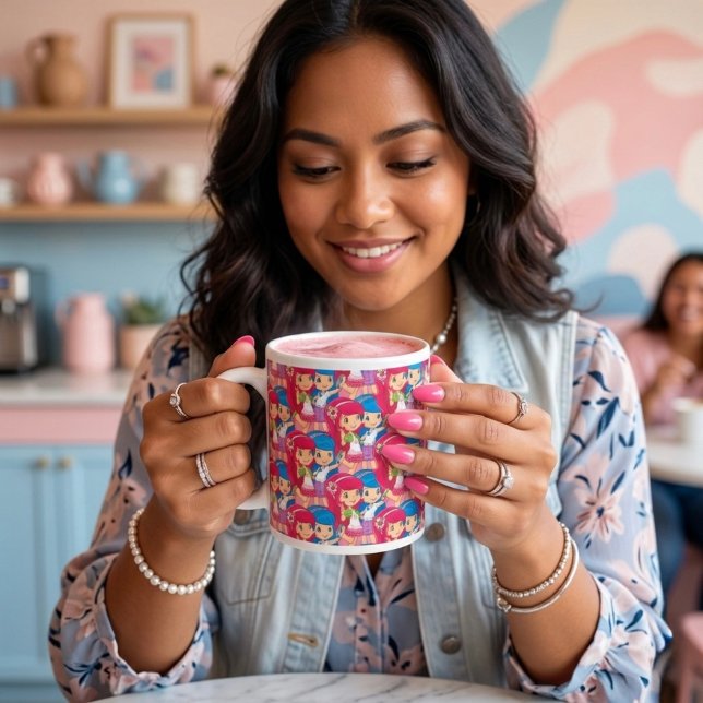 Freunde Jumbo-Tasse (Von Creator hochgeladen)