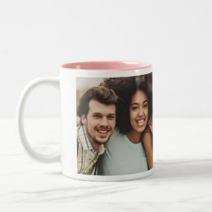 Freunde-Kaffeetasse Zweifarbige Tasse