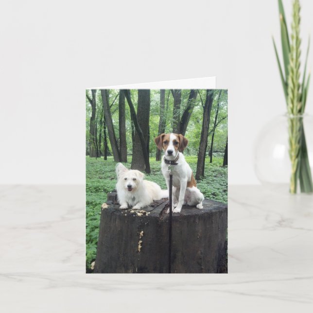 Freunde kardieren für immer karte (Vorderseite)