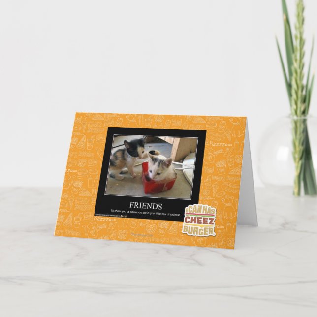 Freunde Karte (Vorderseite)