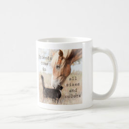 Freunde kommen in alle Größen und in Farben Kaffeetasse