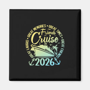 Freunde Kreuzfahrt 2026 Urlaubsreise Kreuzfahrt Fr Magnet