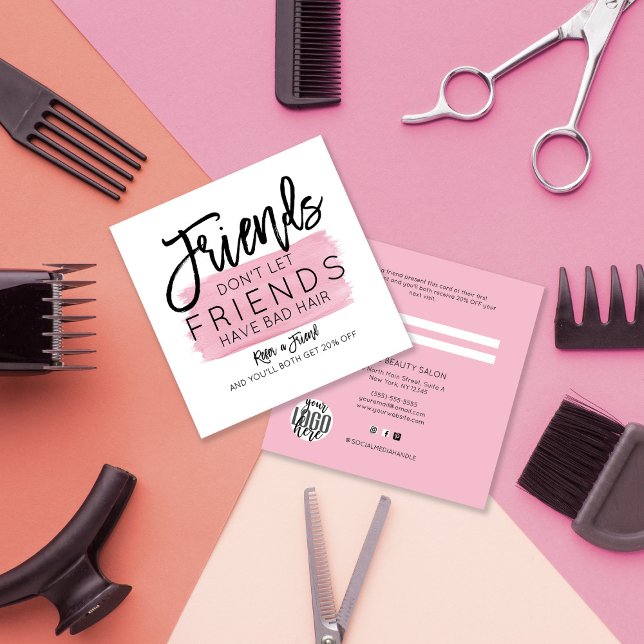 Freunde Lass nicht, dass Freunde einen schlechten  Empfehlungskarte (Von Creator hochgeladen)