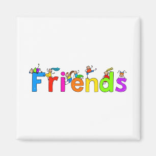 Freunde Magnet