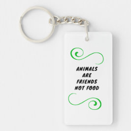 Freunde nicht | Friends isst not food Schlüsselanhänger