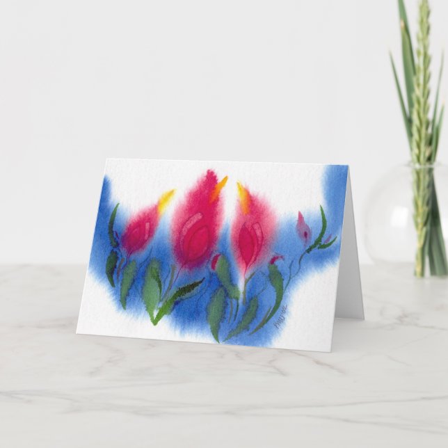 Freunde Notecard Karte (Vorderseite)